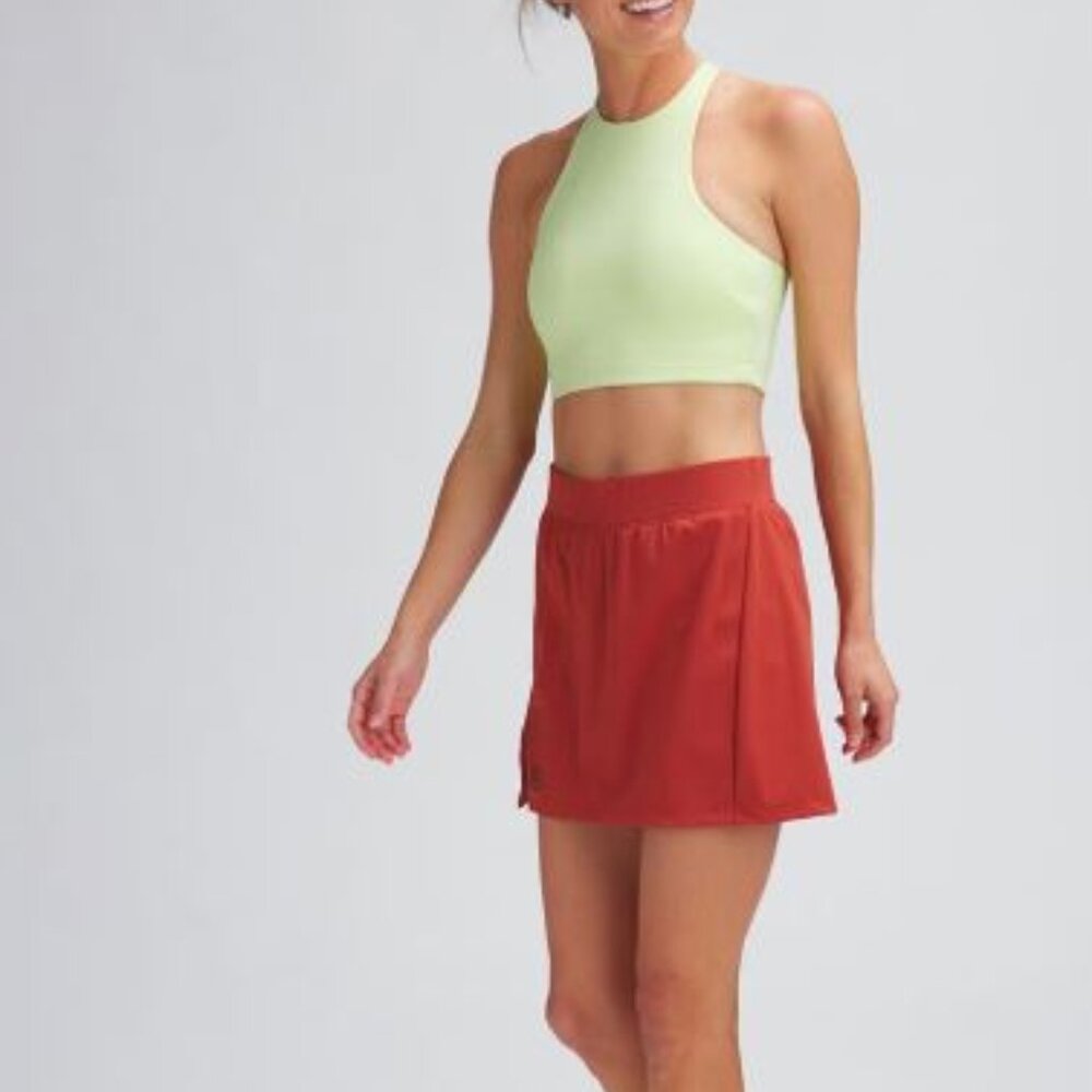 Backcountry Split Skort Burnt Orange